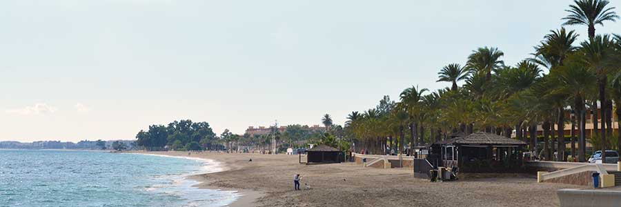 Playa de la Ventilla en Aguadulce