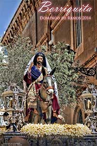 Cartel procesión de la Borriquita 2014 Almería