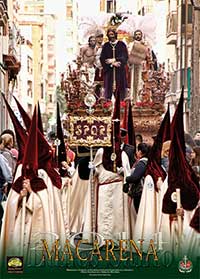 Cartel procesión de la Macarena 2014 Almería