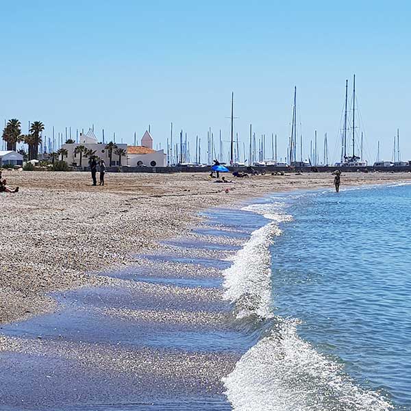 Almerimar ✅ Beach of Poniente · Beach of Levante · Beach of San Miguel · Beach of las Guadias Viejas · Beach of Punta Entinas-Sabinar