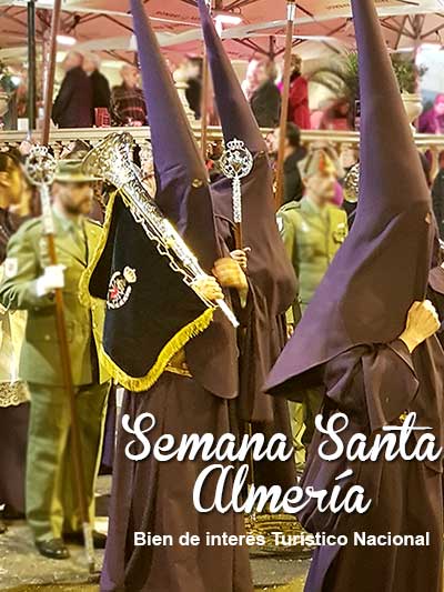 La Semana Santa de Almería catalogada como Bien de Interés Turístico Nacional