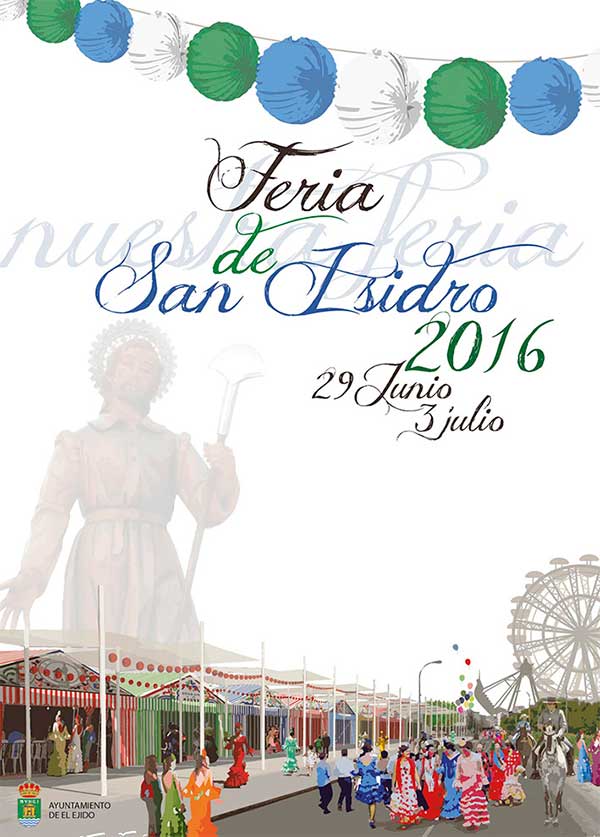 Programa de fiestas en El Ejido, Feria San Isidro 2016