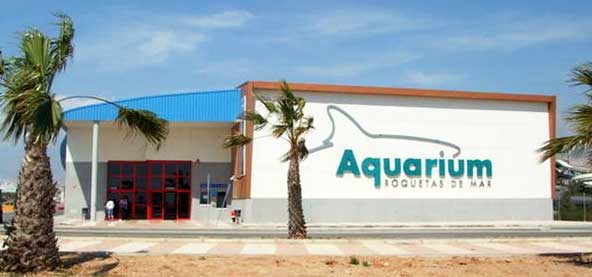 Entrance to the Aquarium of Roquetas de Mar