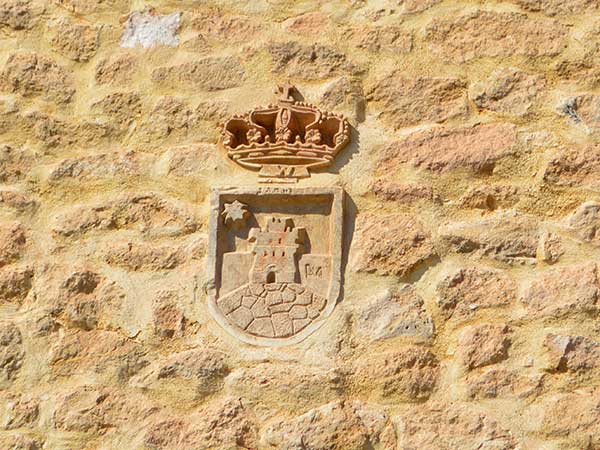 Detalle Castillo de Santa Ana Roquetas de Mar Almería